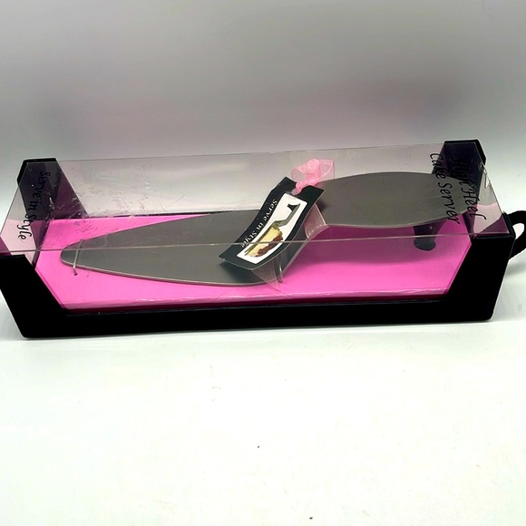Cake & Pie Server - stainless Steel removable magnetic heel NWT - Picture 3 of 6